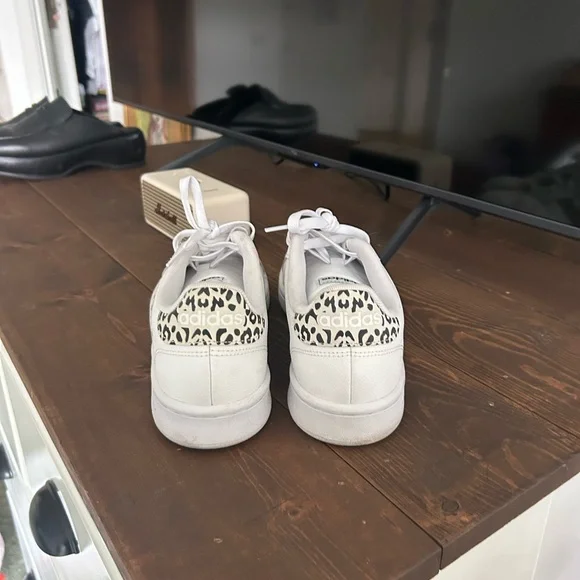 Adidas White Sneakers with Animal Print - Picture 4 of 6